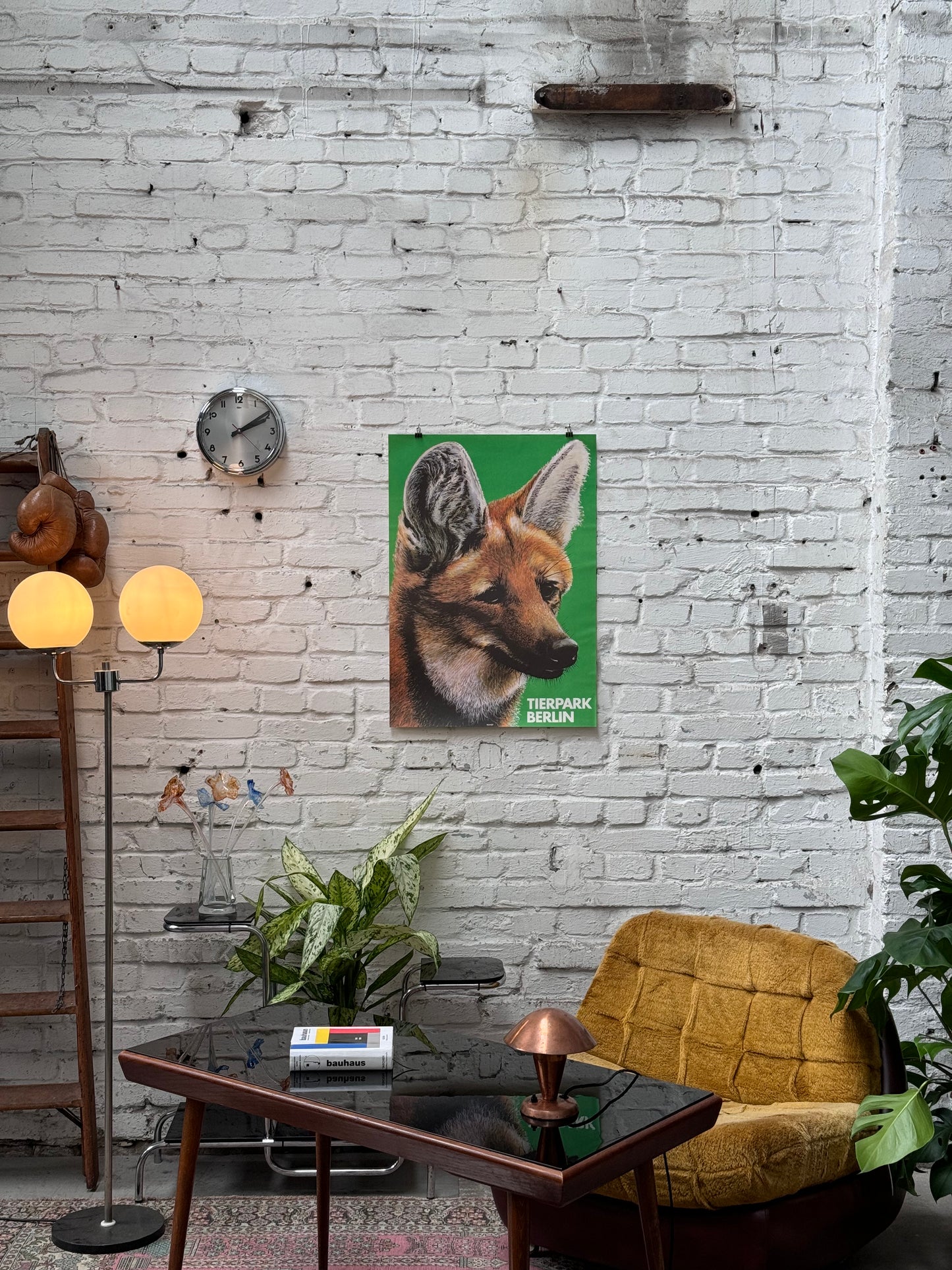 Tierparkposter Mähnenwolf | 1986