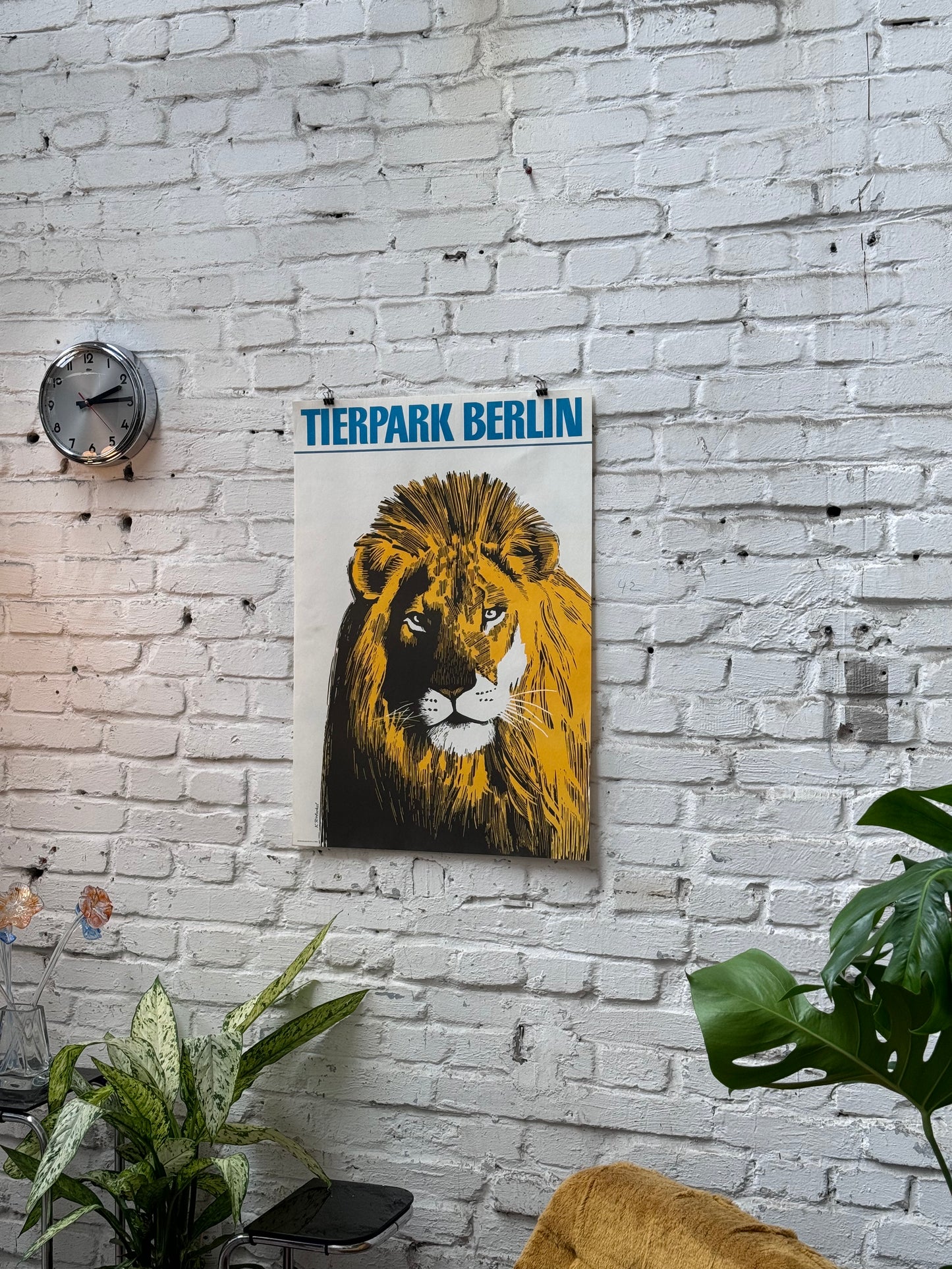 Tierparkposter Löwe | ca. 1969