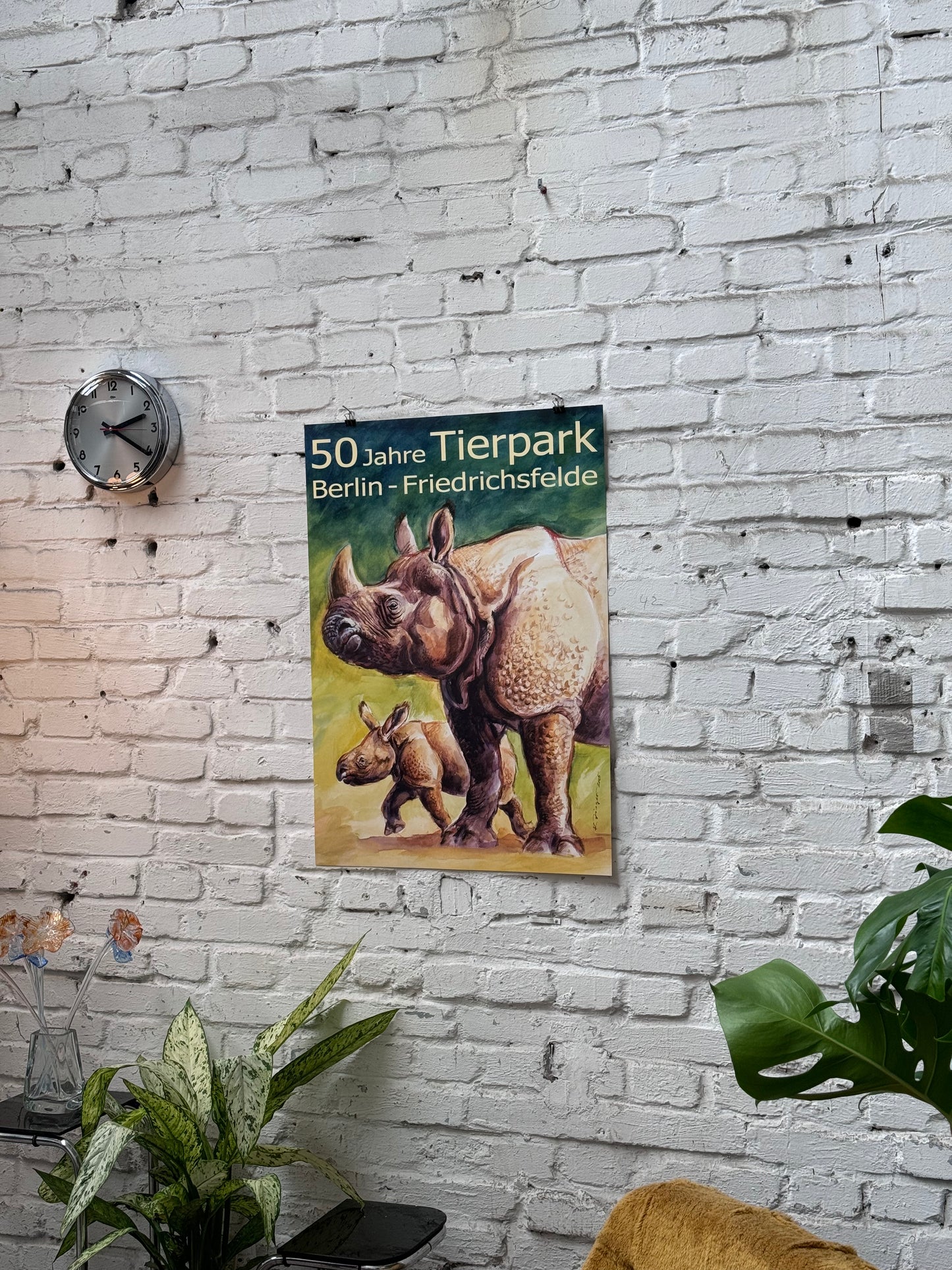 Tierparkposter Nashörner | 2005