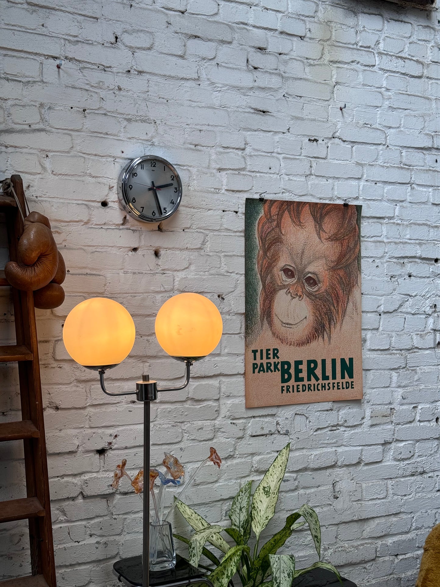Tierparkposter Orang Utan Baby | 1967