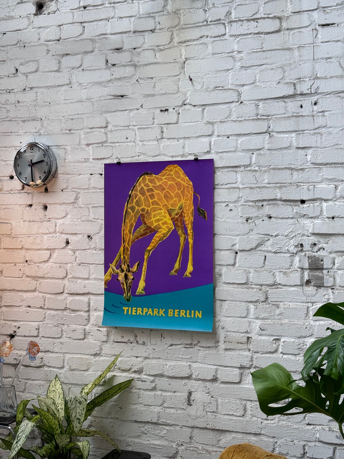 Tierparkposter Giraffe | 1962