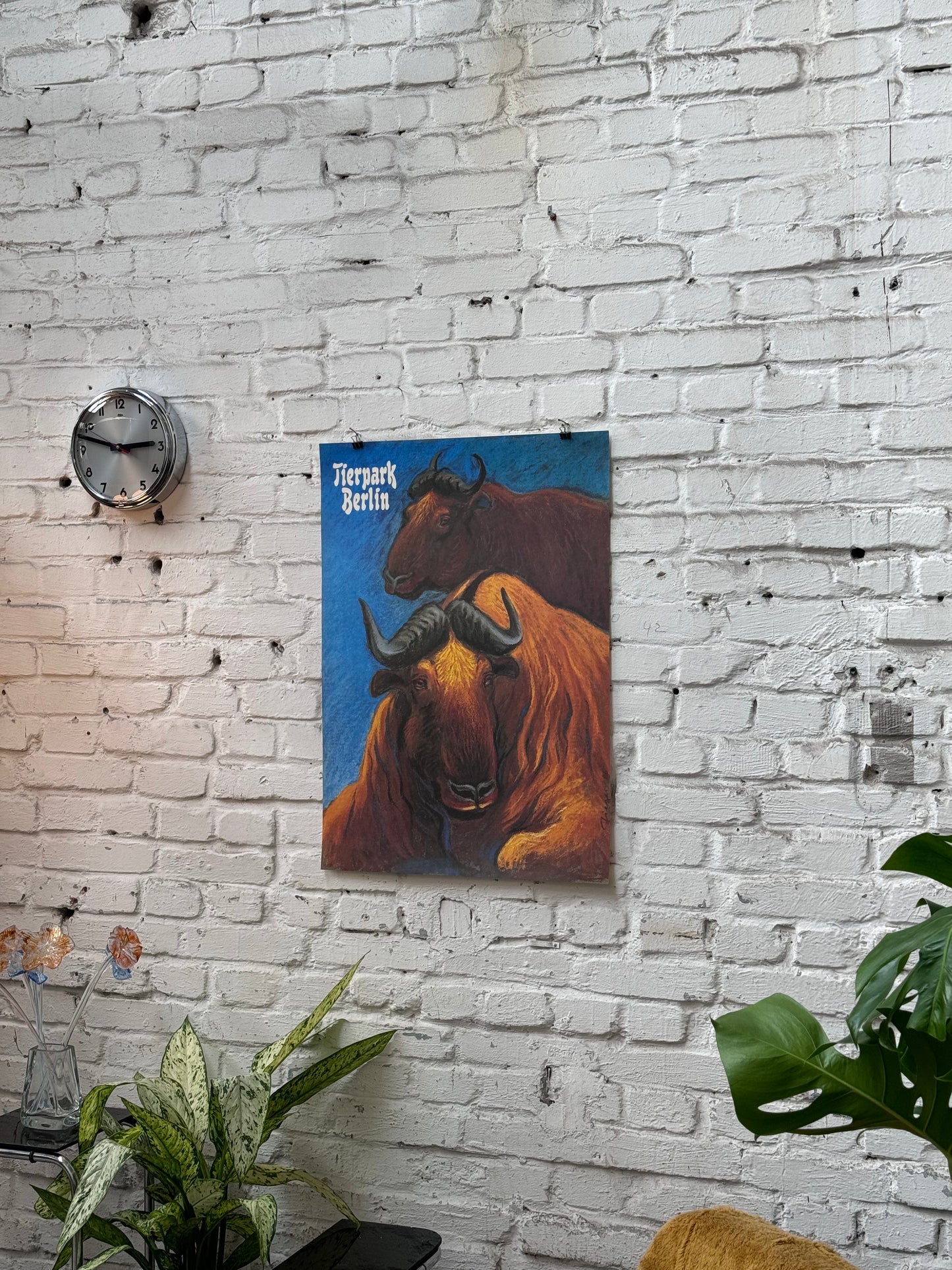 Tierparkposter Takin | 1986