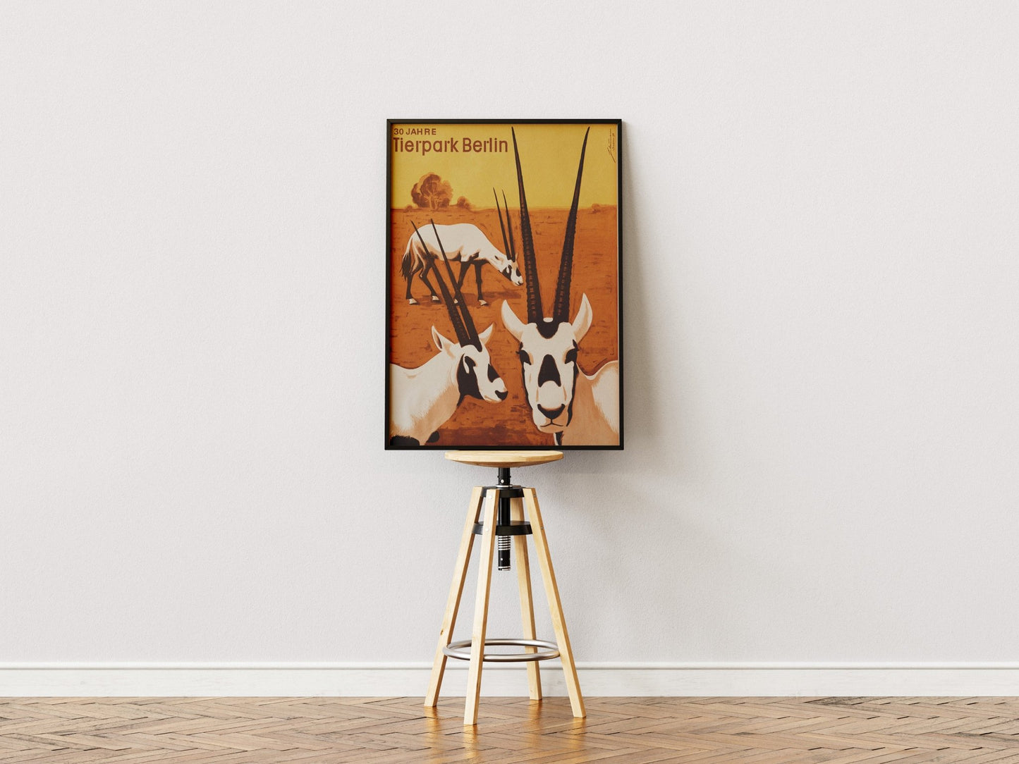 Tierparkposter Antilope | 1984 - postier