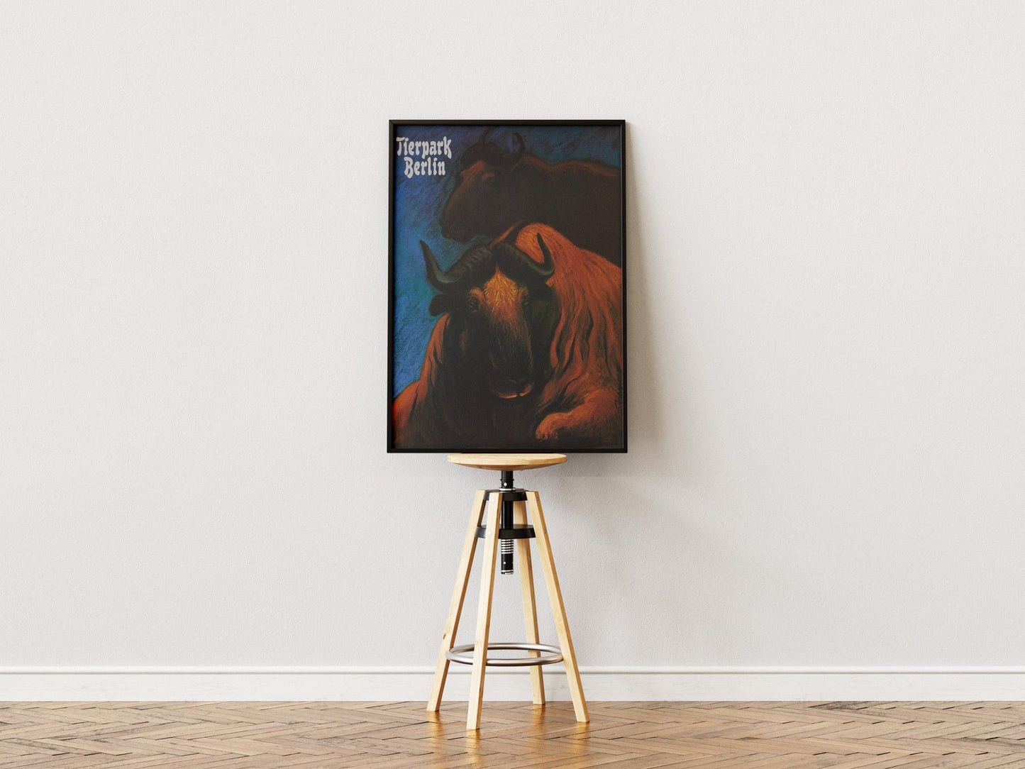 Tierparkposter Takin | 1986 - postier