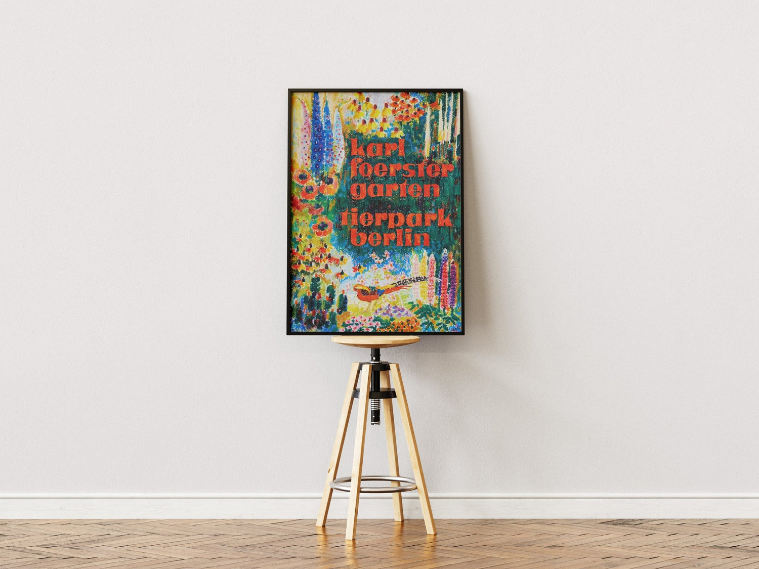 Tierparkposter Karl Förster | 1978 - postier